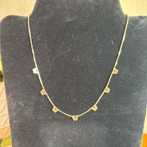 Dainty Gold Necklace with Butterfly 🦋 Accents